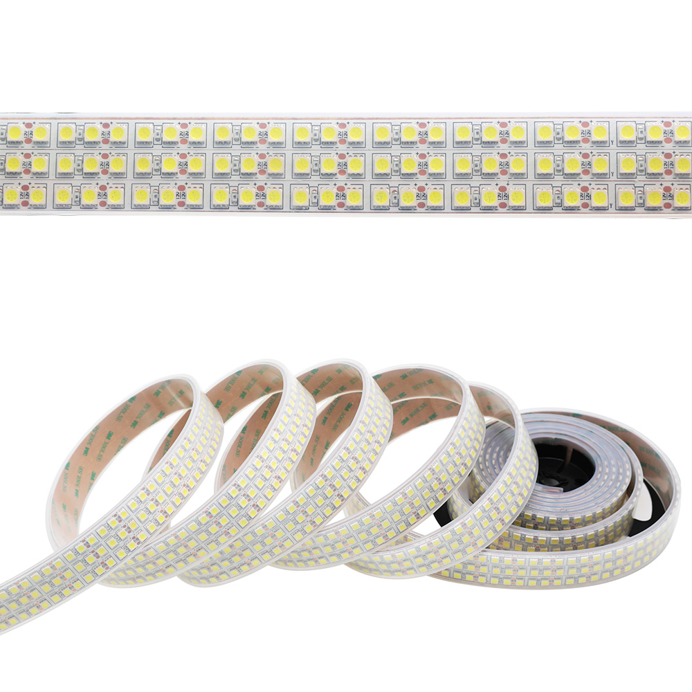 DC12/24V Triple Row 1800LEDs High Density SMD5050/5054 Optional Super Brightness 32mm Waterproof Flexible LED Strip Light 16.4ft Per Reel By Sale DC12/24V Triple Row 1800LEDs High Density SMD5050/5054 Optional Super Brightness 32mm Waterproof Flexible LED Strip Light 16.4ft Per Reel By Sale